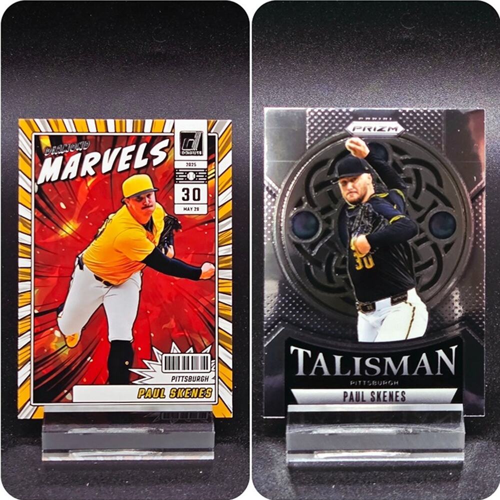 Paul Skenes Diamond Marvels Talisman Prizm Pittsburgh Pirates Star